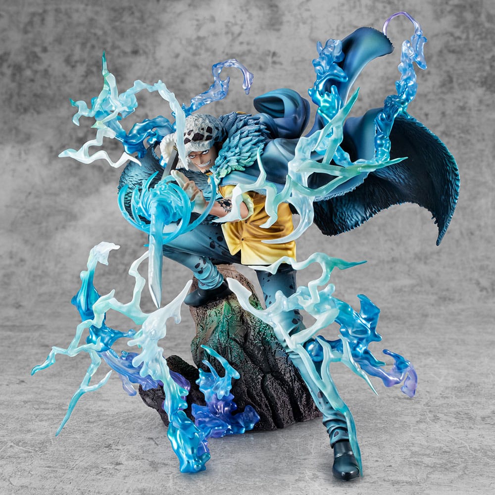 One Piece Portrait Of Pirates WA-MAXIMUM PVC Statue Trafalgar Law The Surgeon of Death Awaken Ver. 27 cm