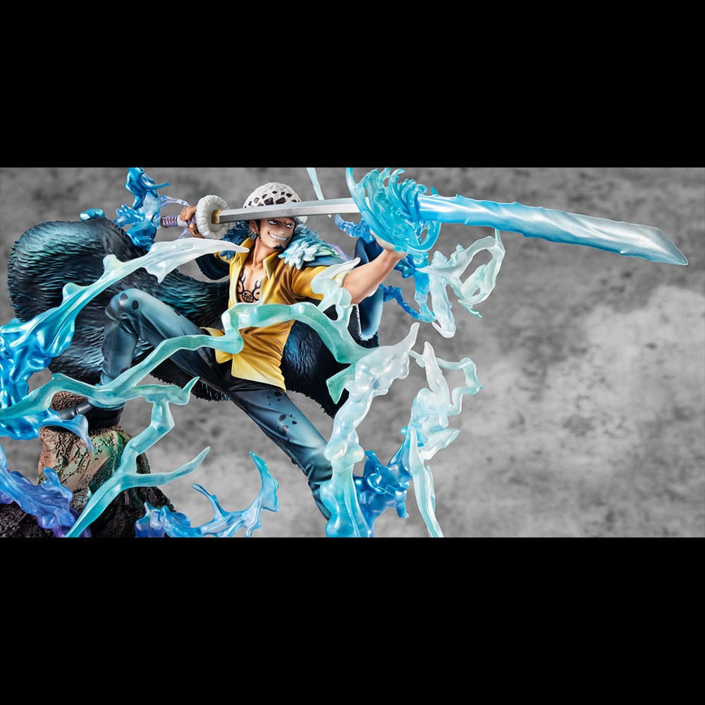 One Piece Portrait Of Pirates WA-MAXIMUM PVC Statue Trafalgar Law The Surgeon of Death Awaken Ver. 27 cm