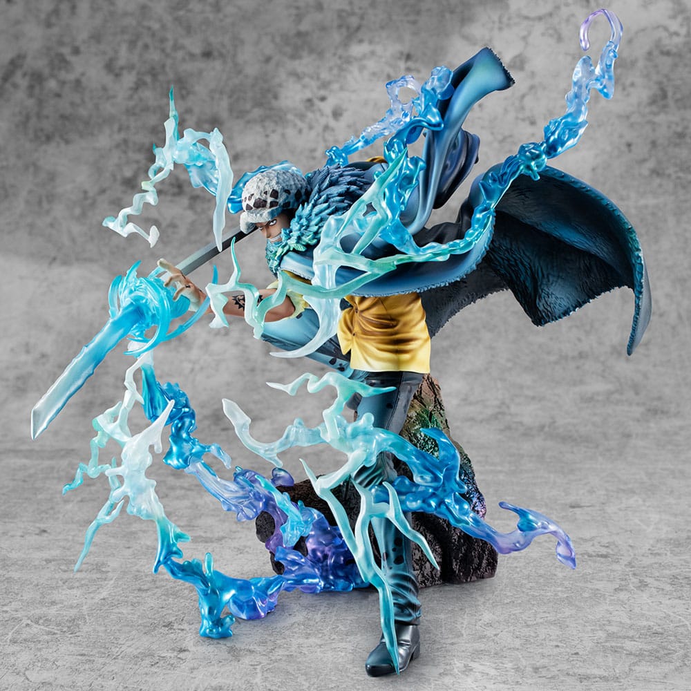 One Piece Portrait Of Pirates WA-MAXIMUM PVC Statue Trafalgar Law The Surgeon of Death Awaken Ver. 27 cm