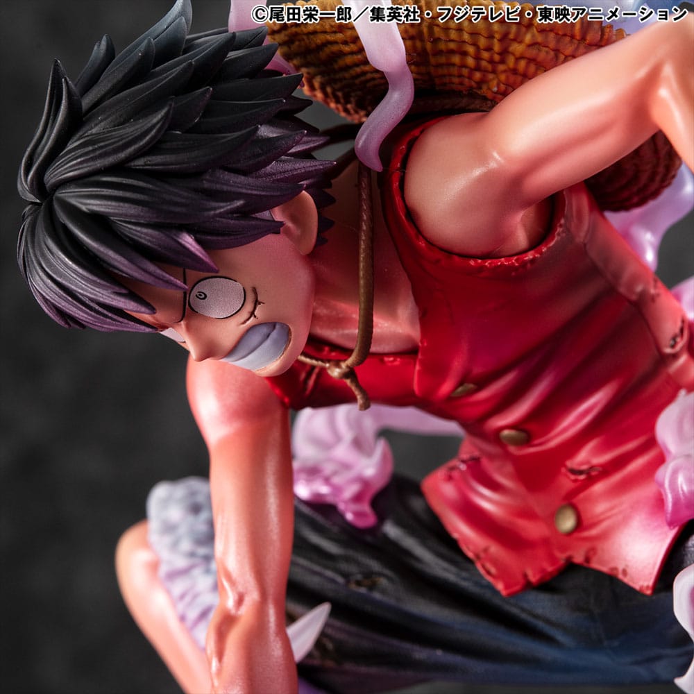 One Piece P.O.P PVC Statue Monkey D. Luffy Gear 2 Limited Edition 19 cm