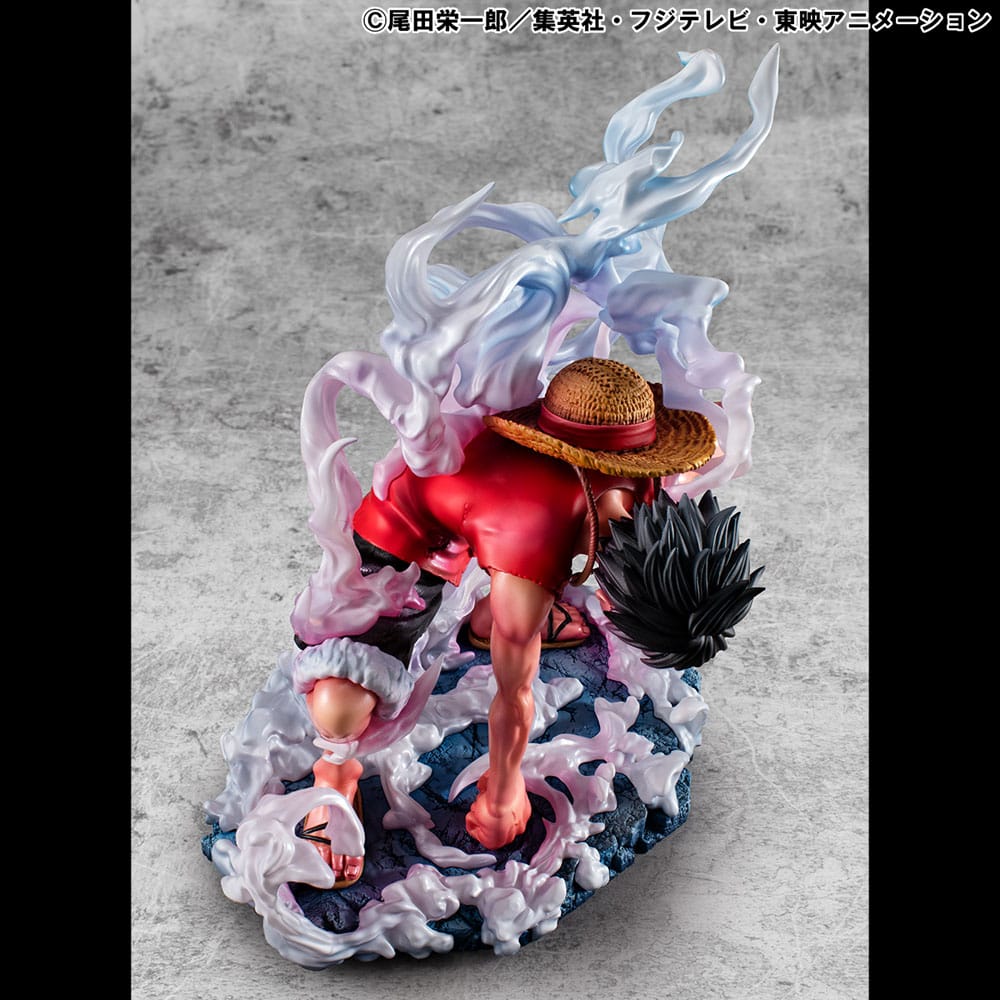 One Piece P.O.P PVC Statue Monkey D. Luffy Gear 2 Limited Edition 19 cm