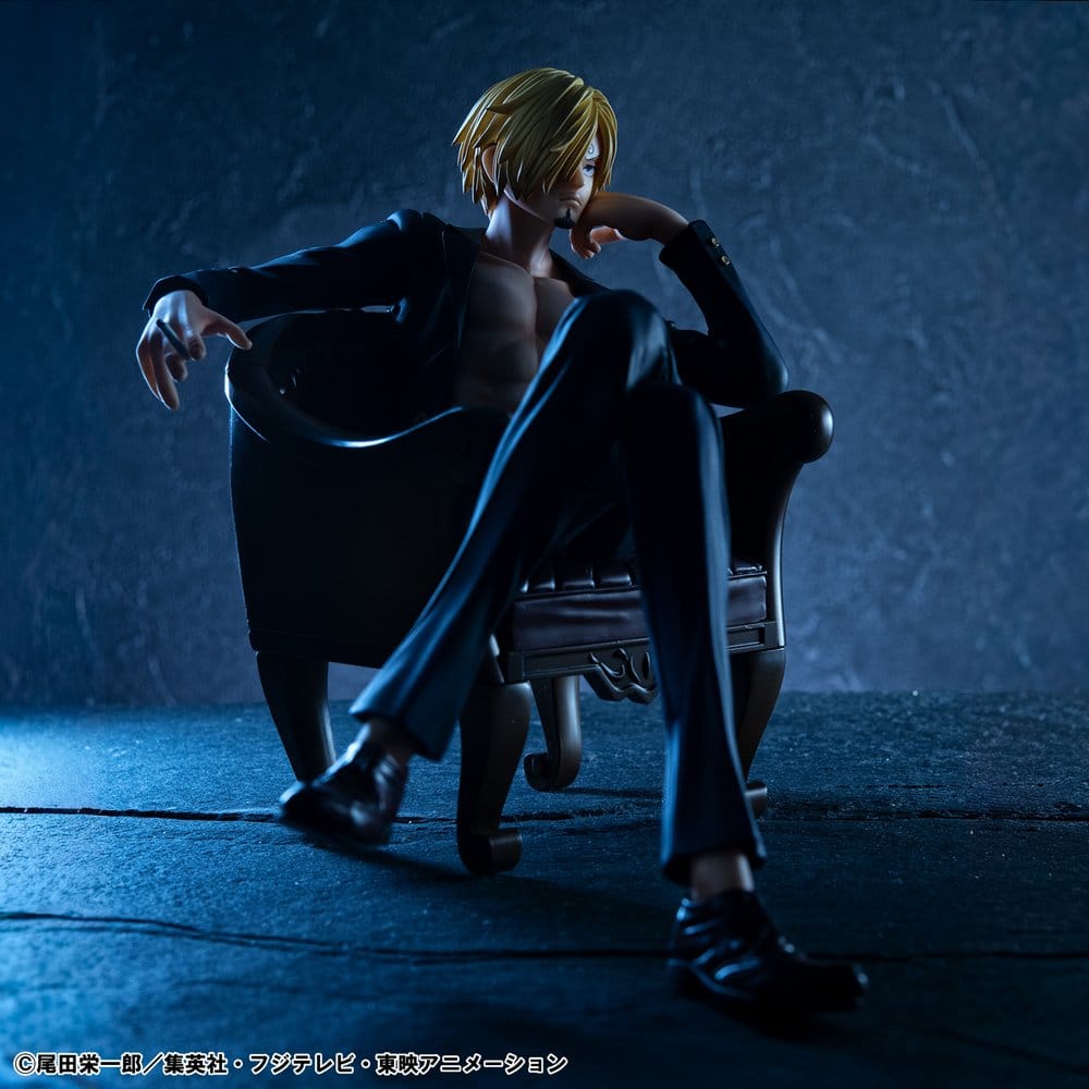 One Piece Portrait.Of.Pirates "S.O.C" PVC Figure Sanji Ver.R 14 cm