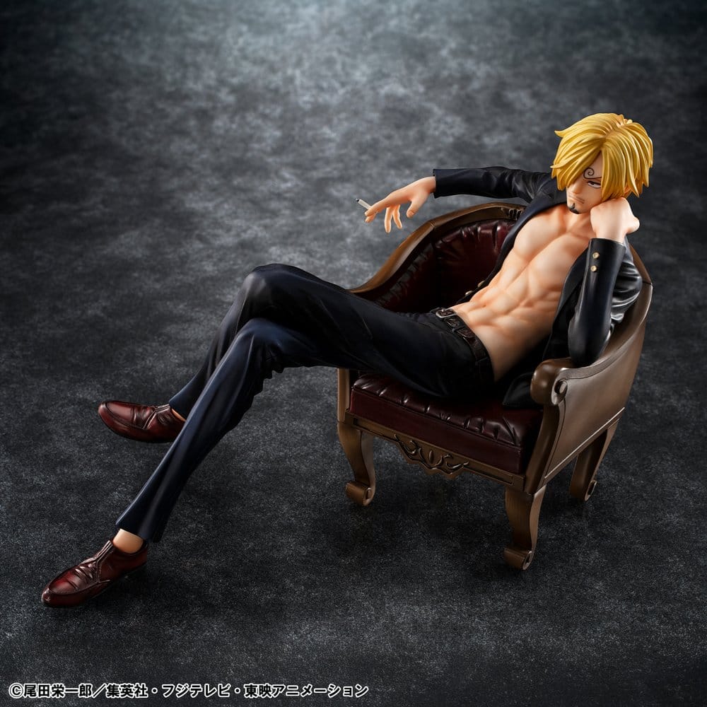 One Piece Portrait.Of.Pirates "S.O.C" PVC Figure Sanji Ver.R 14 cm
