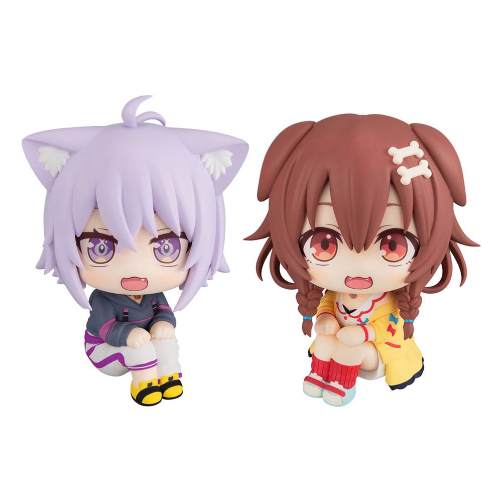 Hololive Production: Korone Inugami & Okayu Nekomata 11cm Look Up PVC Statues