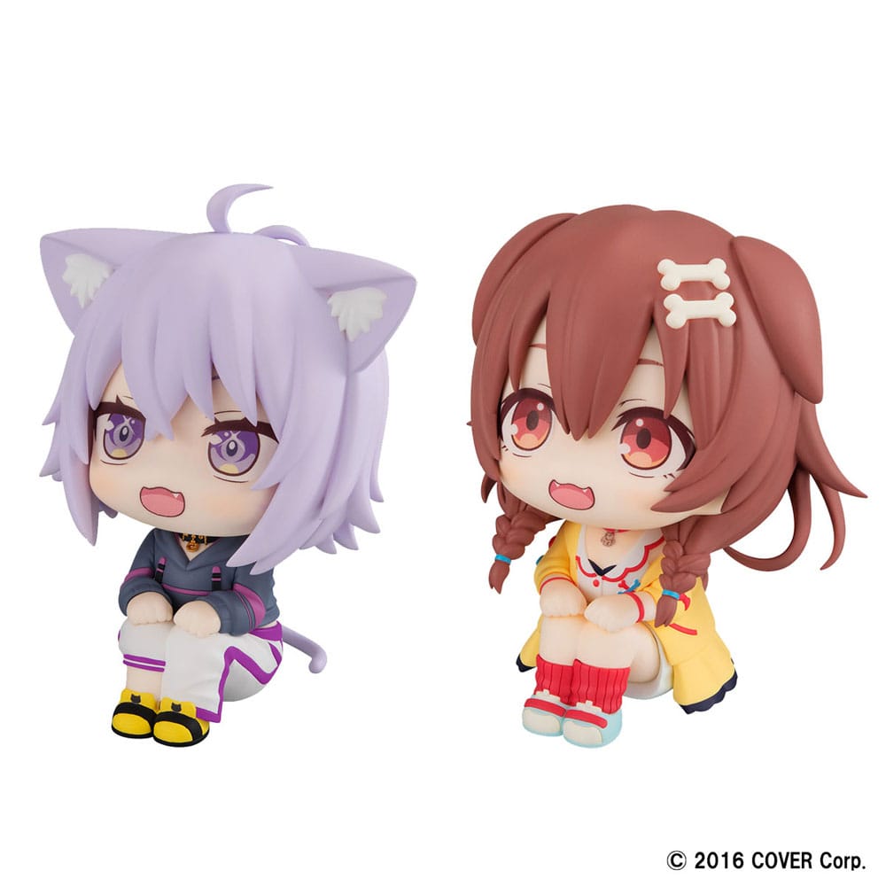 Hololive Production: Korone Inugami & Okayu Nekomata 11cm Look Up PVC Statues