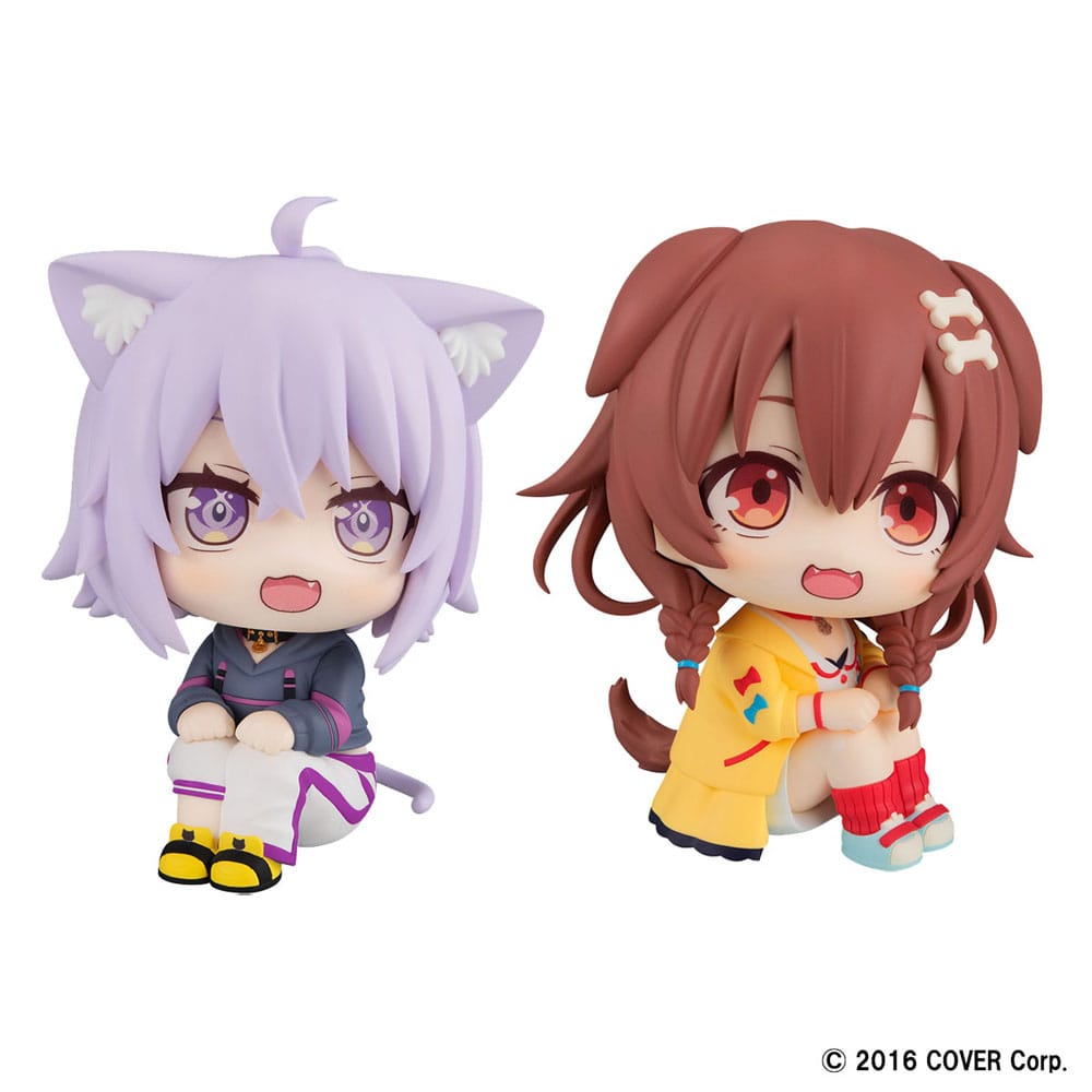 Hololive Production: Korone Inugami & Okayu Nekomata 11cm Look Up PVC Statues