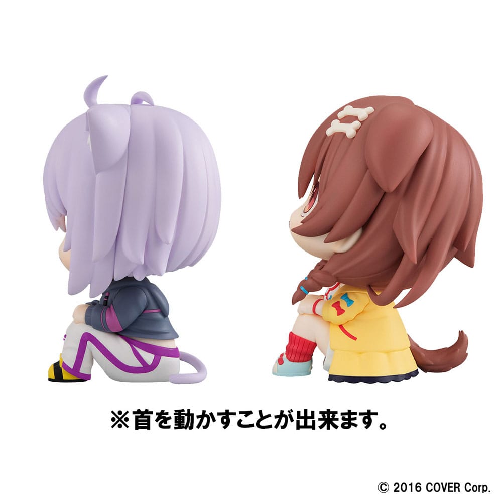 Hololive Production: Korone Inugami & Okayu Nekomata 11cm Look Up PVC Statues