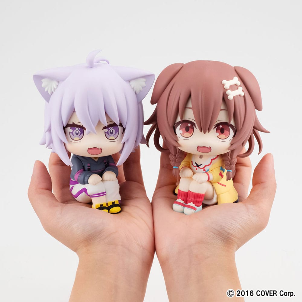 Hololive Production: Korone Inugami & Okayu Nekomata 11cm Look Up PVC Statues