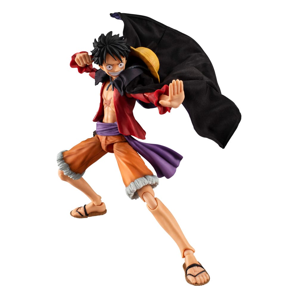 One Piece Variable Action Heroes Monkey D. Luffy Ver. 1.5 17 cm Action Figure