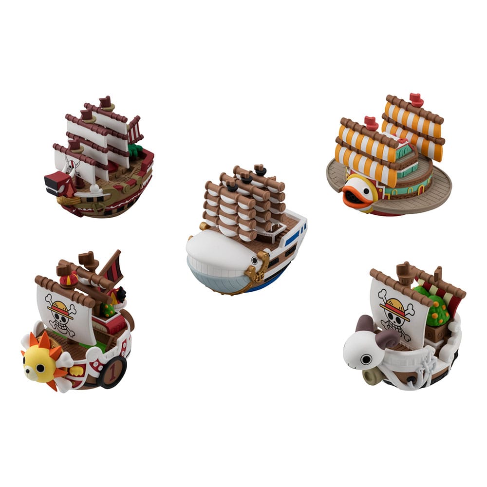 One Piece Yuracolle Series Trading Figure Grand Line 6 cm Blind Box Assortment (6)