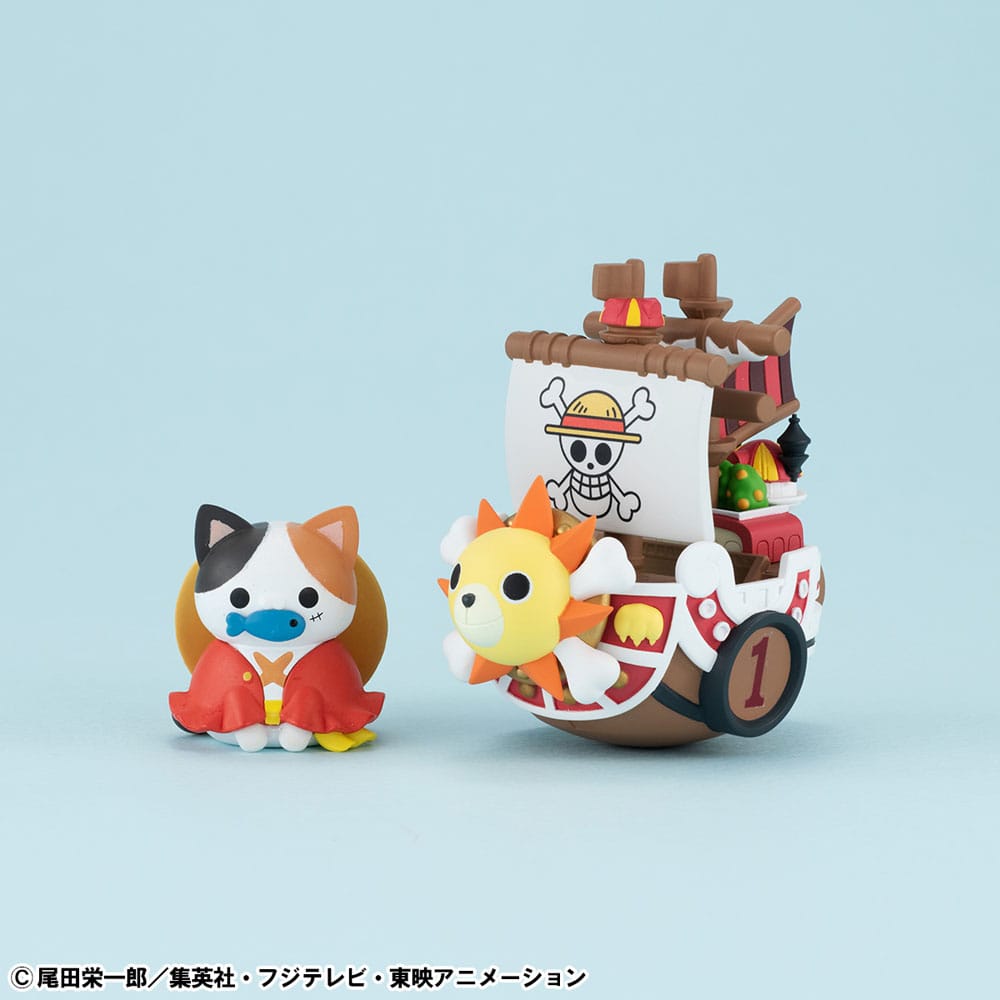 One Piece Yuracolle Series Trading Figure Grand Line 6 cm Blind Box Assortment (6)