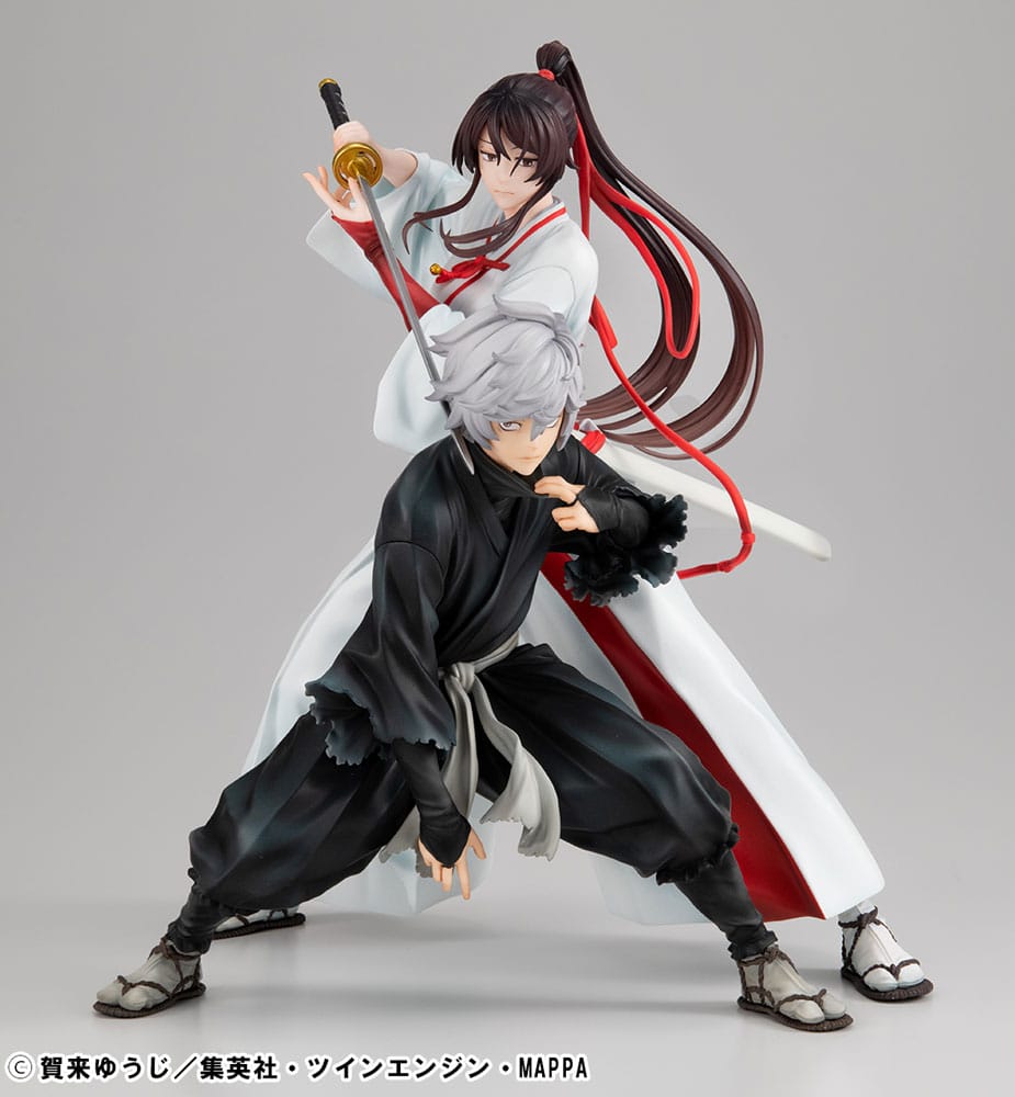 Hell´s Paradise Lucrea Gabimaru & Sagiri Yamada Asaemon 20 cm 2-Pack PVC Statues