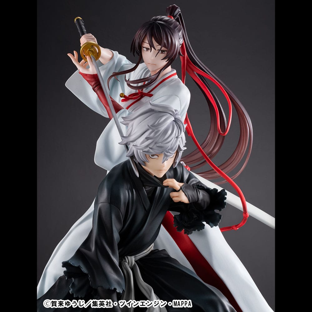Hell´s Paradise Lucrea Gabimaru & Sagiri Yamada Asaemon 20 cm 2-Pack PVC Statues