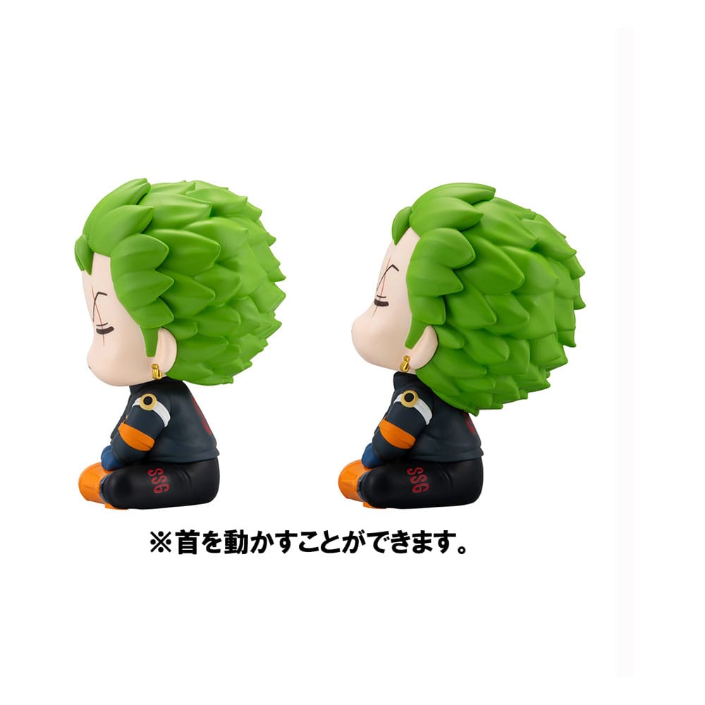 One Piece Look Up Roronoa Zoro & Sanji Future Island Egghead Ver. 11 cm PVC Statues (with gift)