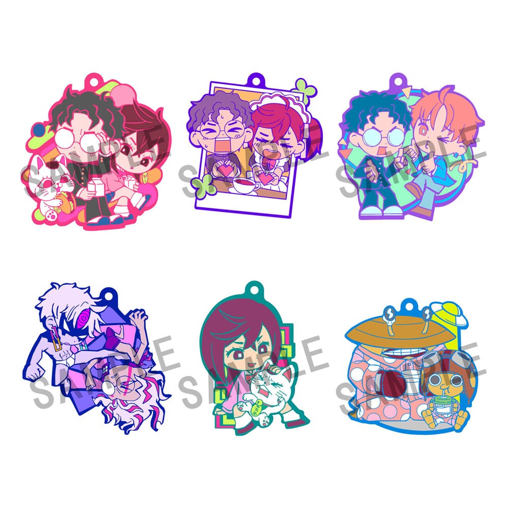 Dandadan Rubber Mascot Buddycolle Rubber Charms Vol. 2 7 cm Blind Box Assortment (6)