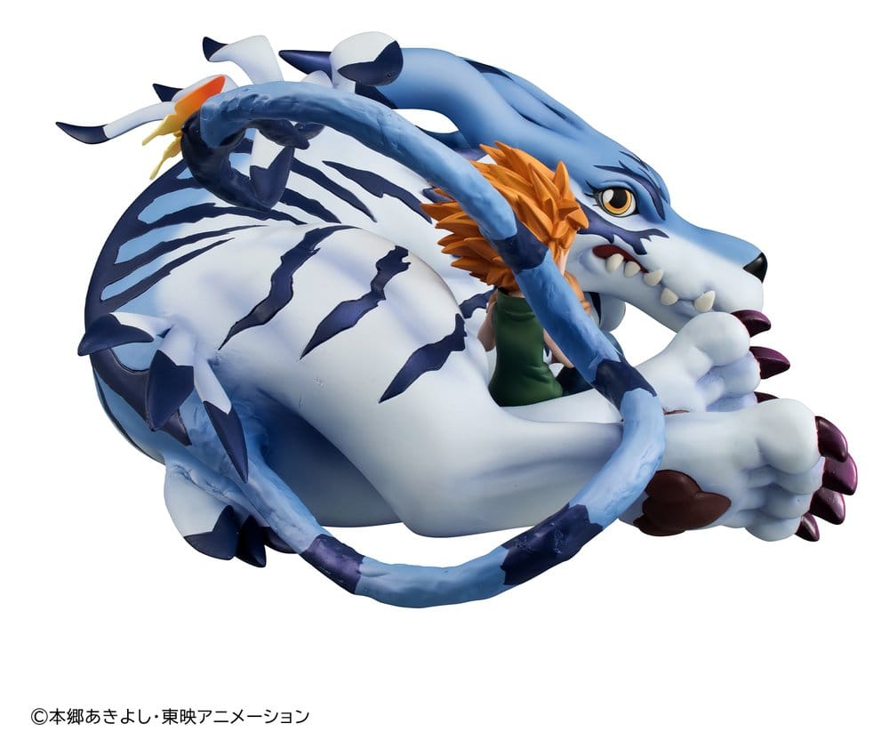 Digimon Adventure G.E.M. Series PVC Figure Garurumon & Ishida Yamato 25 cm (Repeat)