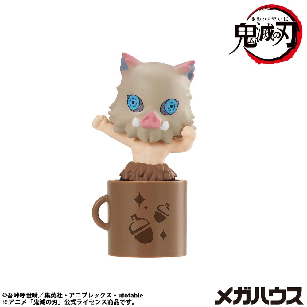 Demon Slayer Kimetsu no Yaiba Ochatomo Series Trading Figure 4 cm Assortment (6)