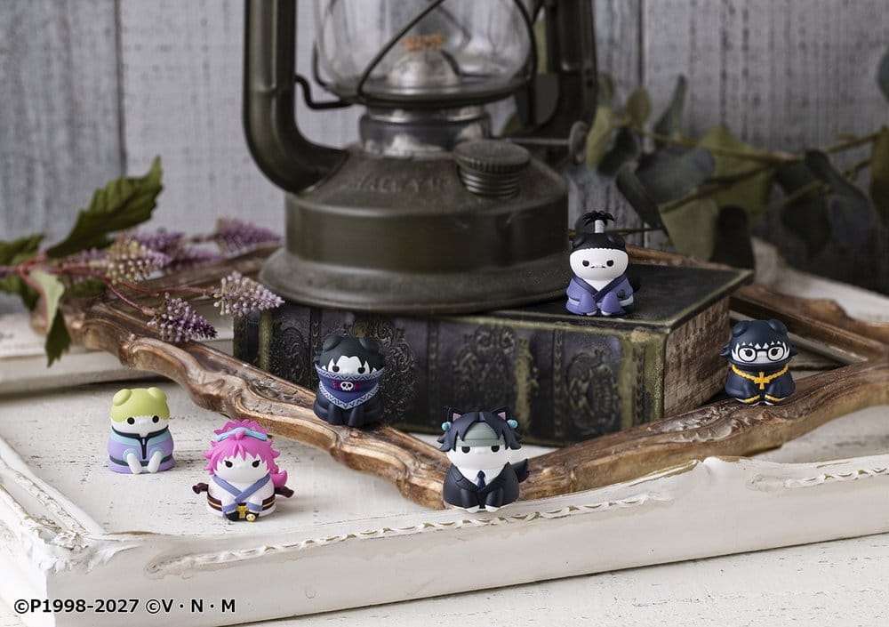 Hunter x Hunter Mega Cat Project Mini Figures Nyanter x Nyanter the Phantom Troupe x Cat 3 cm Blind Box Display (8)