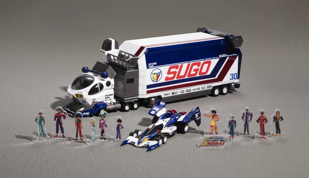 Future GPX Cyber Formula Collection Vehicles 2-Pack Sugolegerd 10V5000 & Super Asurada 01 Circuit Mode -Heritage Edition- DX 22 cm (with gift)