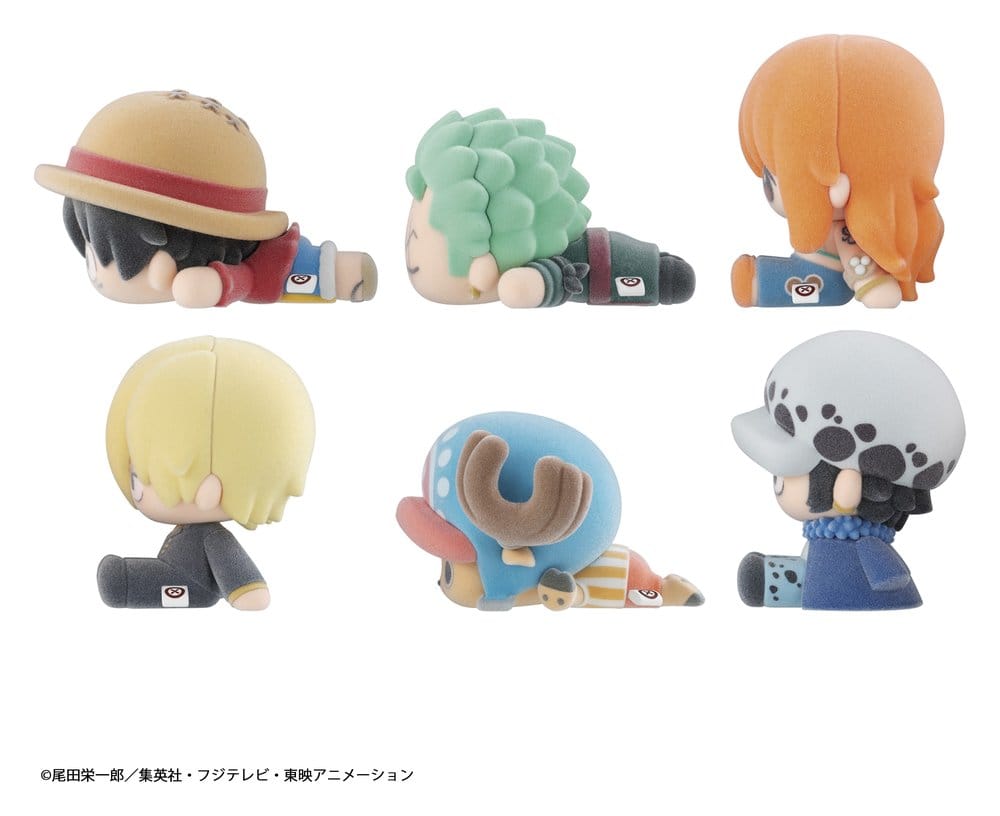 One Piece Nuippo Blind Box Mini Figures 6 cm Display (6)