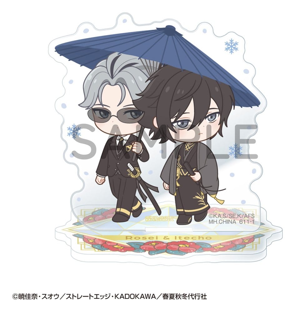 Agents of the Four Seasons Buddycolle Acrylic Stands Dance of Spring 6 cm Blind Box Display (6)