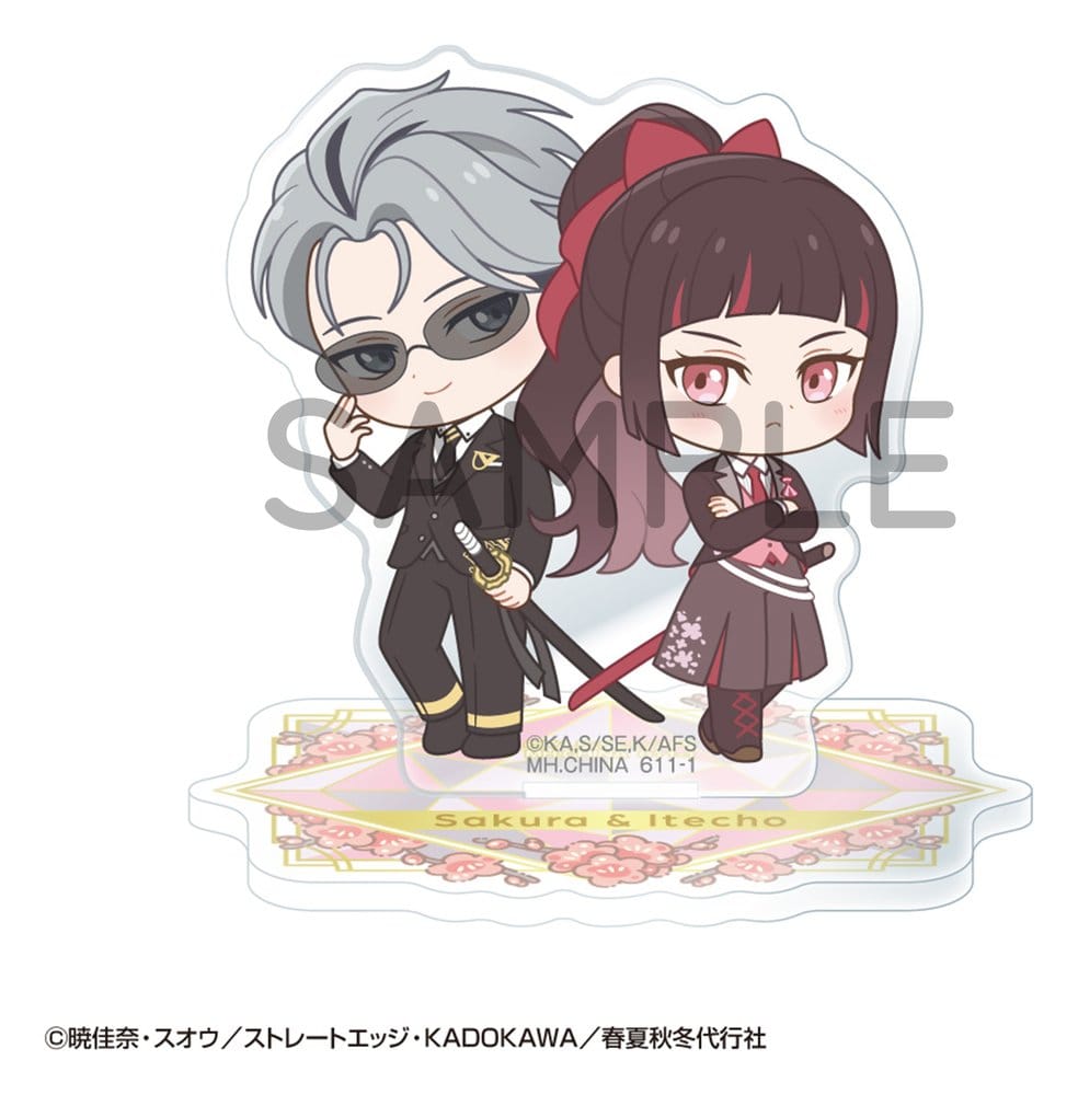 Agents of the Four Seasons Buddycolle Acrylic Stands Dance of Spring 6 cm Blind Box Display (6)