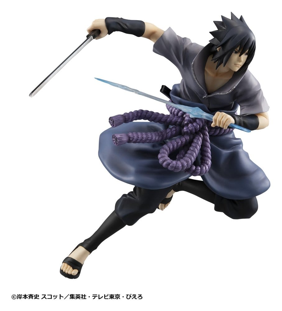 Naruto Shippuden G.E.M. Series PVC Figure Sasuke Uchiha Great Ninja War Ver. 23 cm (Repeat)