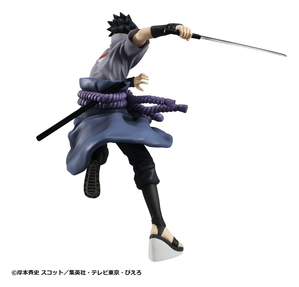 Naruto Shippuden G.E.M. Series PVC Figure Sasuke Uchiha Great Ninja War Ver. 23 cm (Repeat)