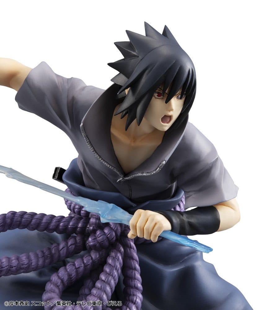 Naruto Shippuden G.E.M. Series PVC Figure Sasuke Uchiha Great Ninja War Ver. 23 cm (Repeat)