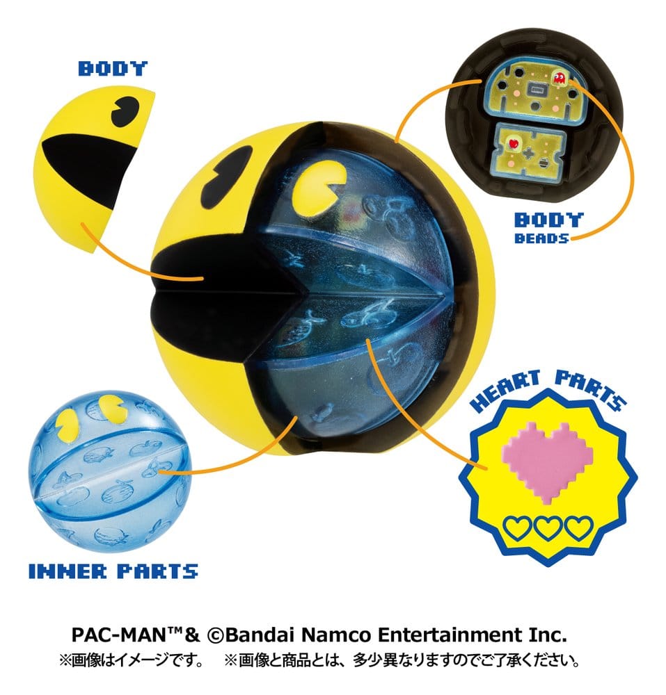 Pac-Man Inside Fantasy Mini Figures 6 cm Blind Box Display (4)