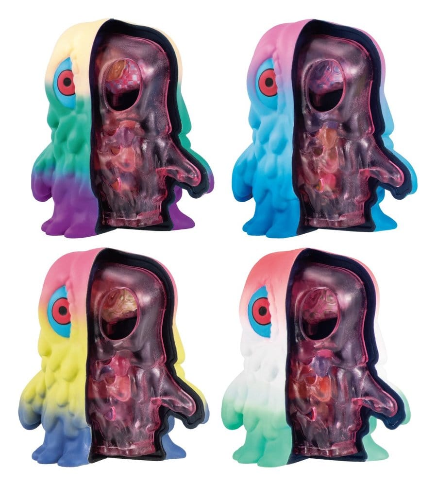 Godzilla Inside Fantasy Mini Figures Hedorah Blind Box Assortment (4)