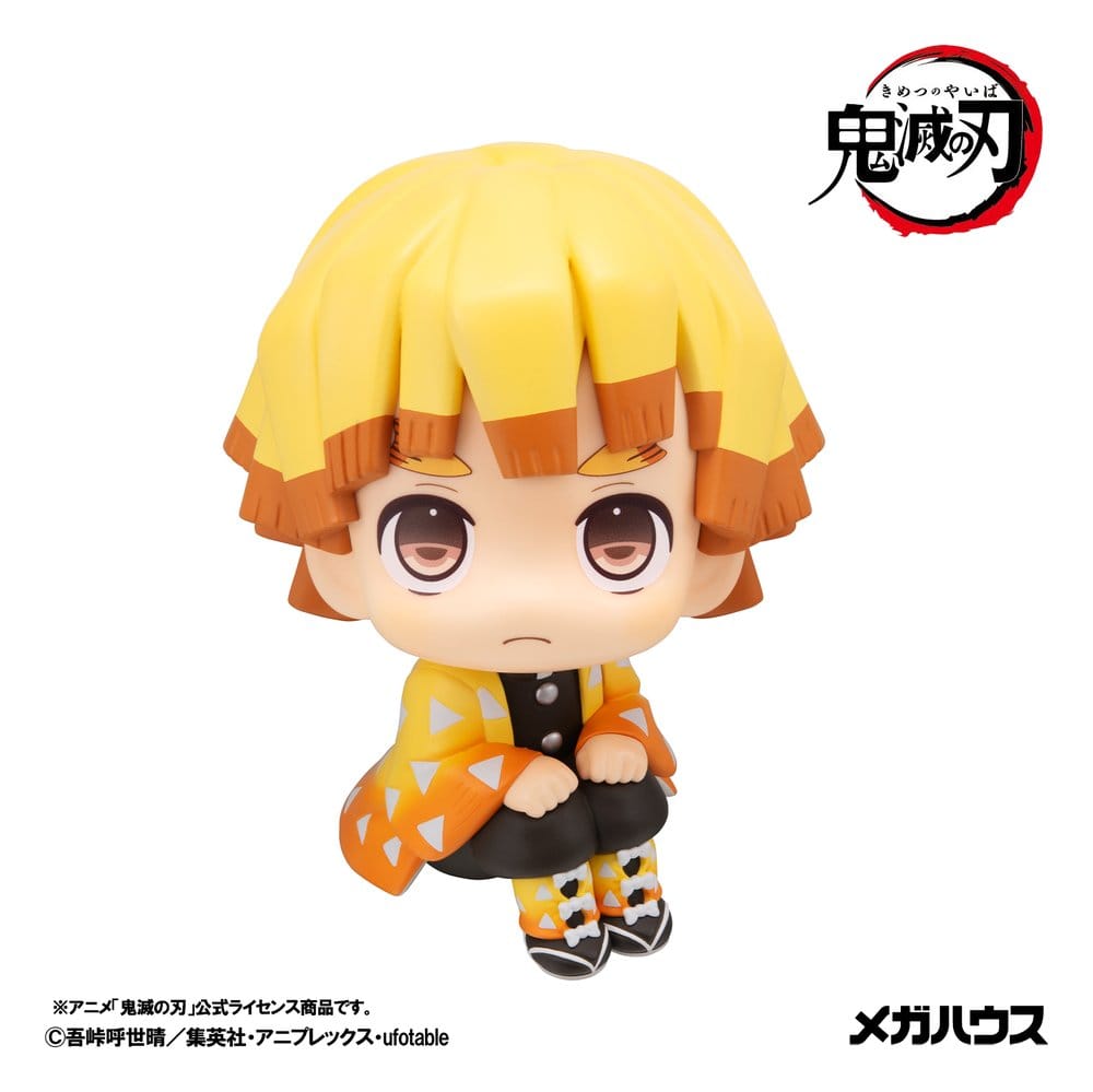Demon Slayer: Kimetsu no Yaiba Look Up PVC Figures 2-Pack Zenitsu Agatsuma Grumpy Ver. & Kaigaku 11 cm (with gift)