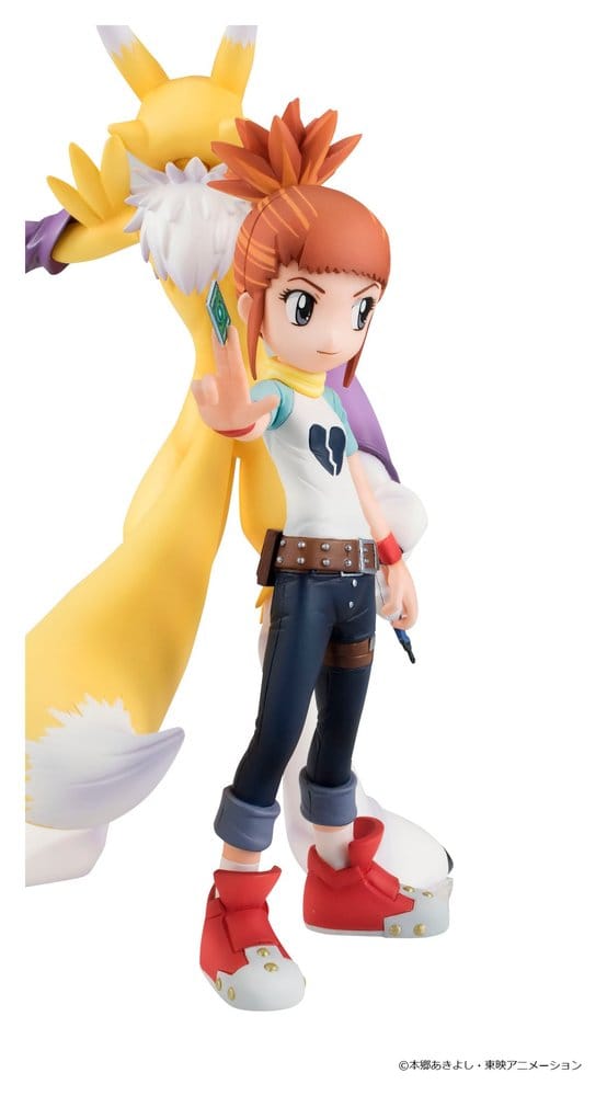 Digimon Tamers G.E.M. Series PVC Figure Renamon & Ruki Makino 13 cm (Repeat)