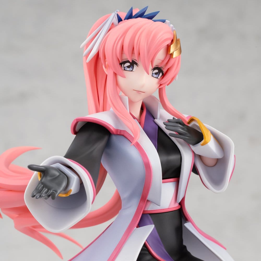 Gundam GGG (Gundam Girls Generation) Series PVC Figure Mobile Suit Gundam SEED FREEDOM Lacus Clyne Battle Surcoat Ver. 22 cm