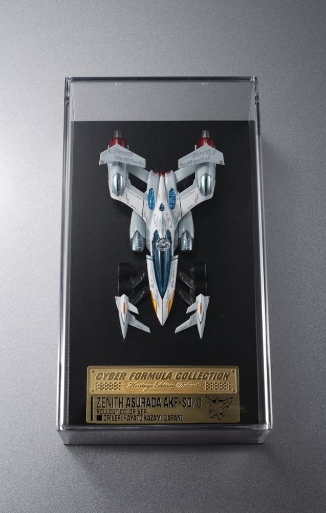 Future GPX Cyber Formula Cyber Formula Collection -Heritage Edition- Vehicle DX Asurada Zenith Asurada AKF-S0/G Roll Out Set 15 cm