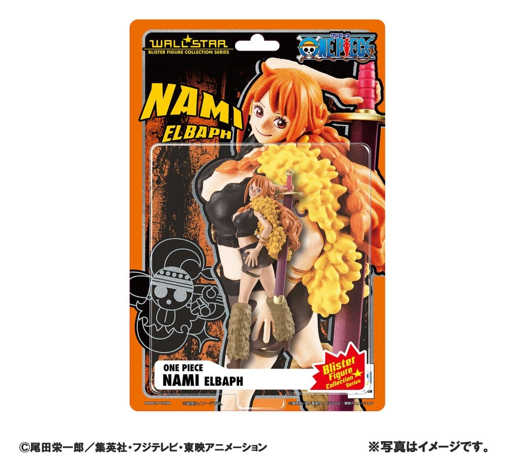 One Piece WALLSTAR PVC Figure Nami (Elbaph Arc) 10 cm