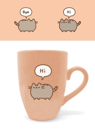 Pusheen Latte Mug Pusheen Says Hi