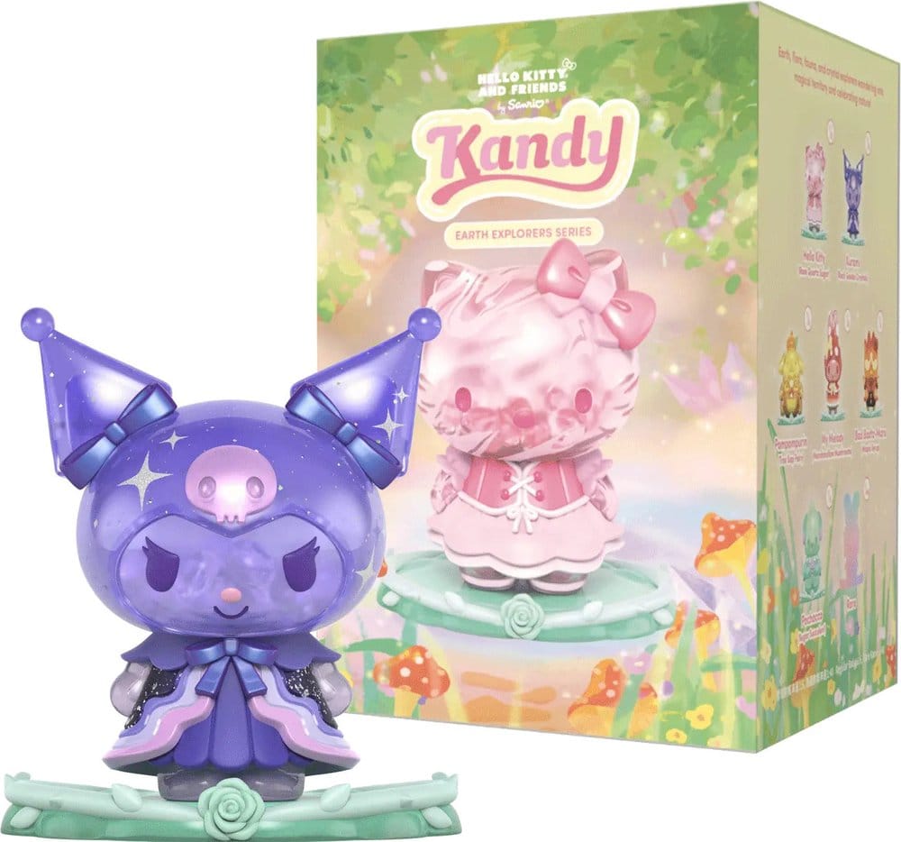 Sanrio Earth Explorer Series Kandy 4 inch Vinyl Figure Blind Box Display (6)