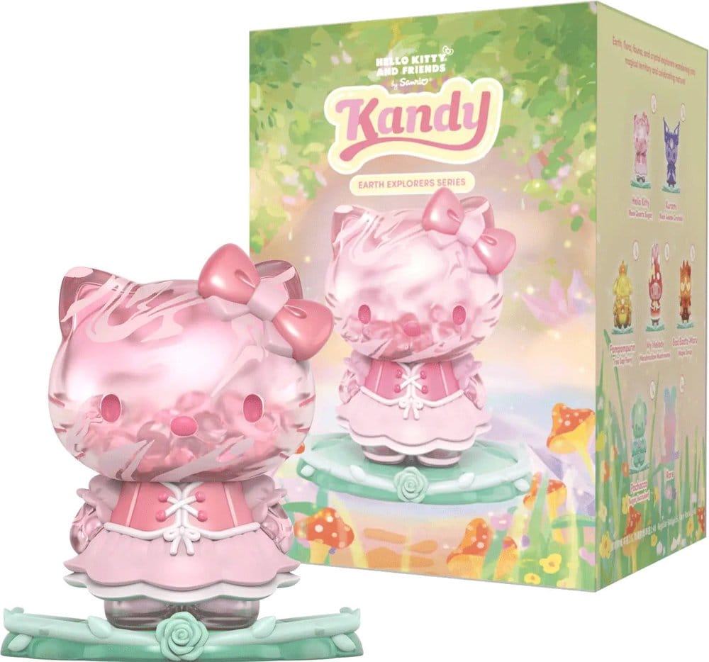 Sanrio Earth Explorer Series Kandy 4 inch Vinyl Figure Blind Box Display (6)