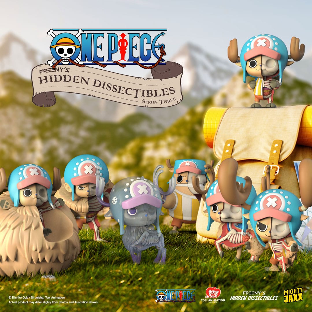 One Piece Freeny's Hidden Dissectibles Series 3 Chopper 4 inch Vinyl Figure Mystery Box