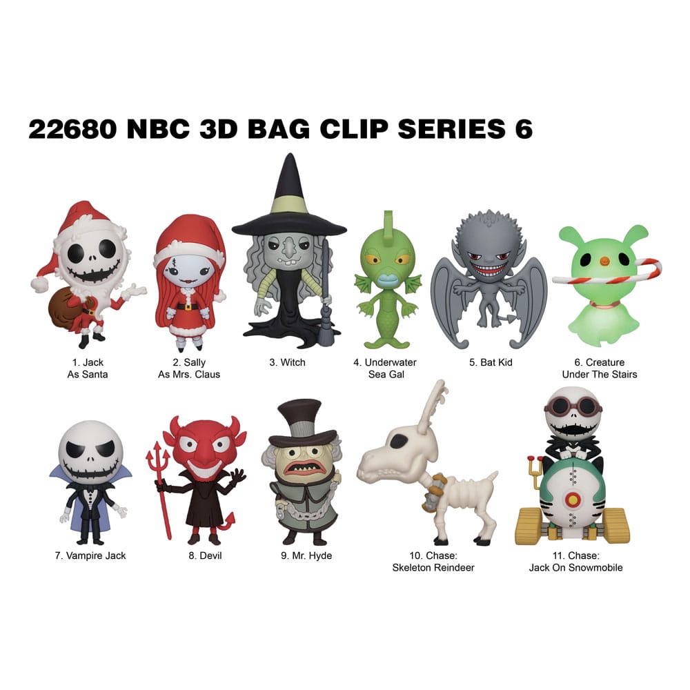 The Nightmare Before Christmas Figural Bag Clip Series 6
