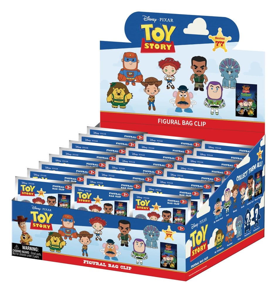 Toy Story 3D PVC Bag Clips Series 79 Display (24)