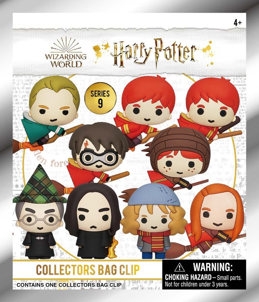 Harry Potter 3D PVC Bag Clips Series 9 Display (24)