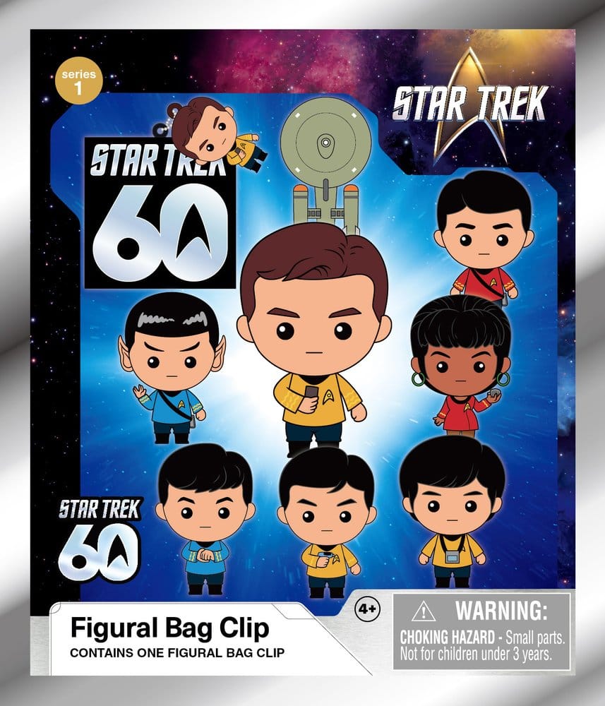 Star Trek 3D PVC Bag Clips Serie 1 Display (24)