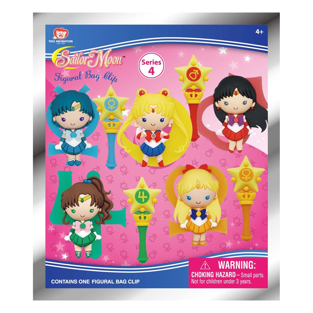 Sailor Moon Figural Bag Clip Series 4 Mystery Bag