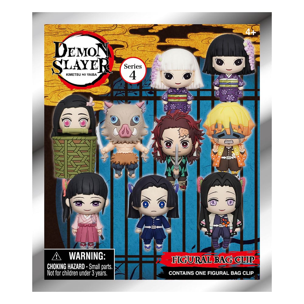 Demon Slayer Figural Bag Clip Series 4 Mystery Bag