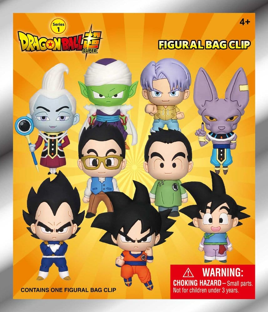 Dragon Ball Super 3D PVC Bag Clips Series 1 Display (24)
