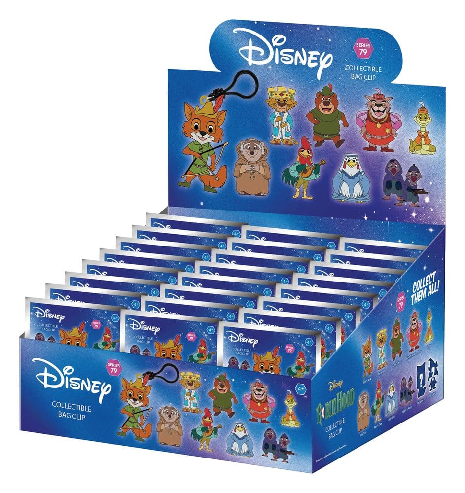 Robin Hood 3D PVC Bag Clips Series 79 Blind Bag Display (24)