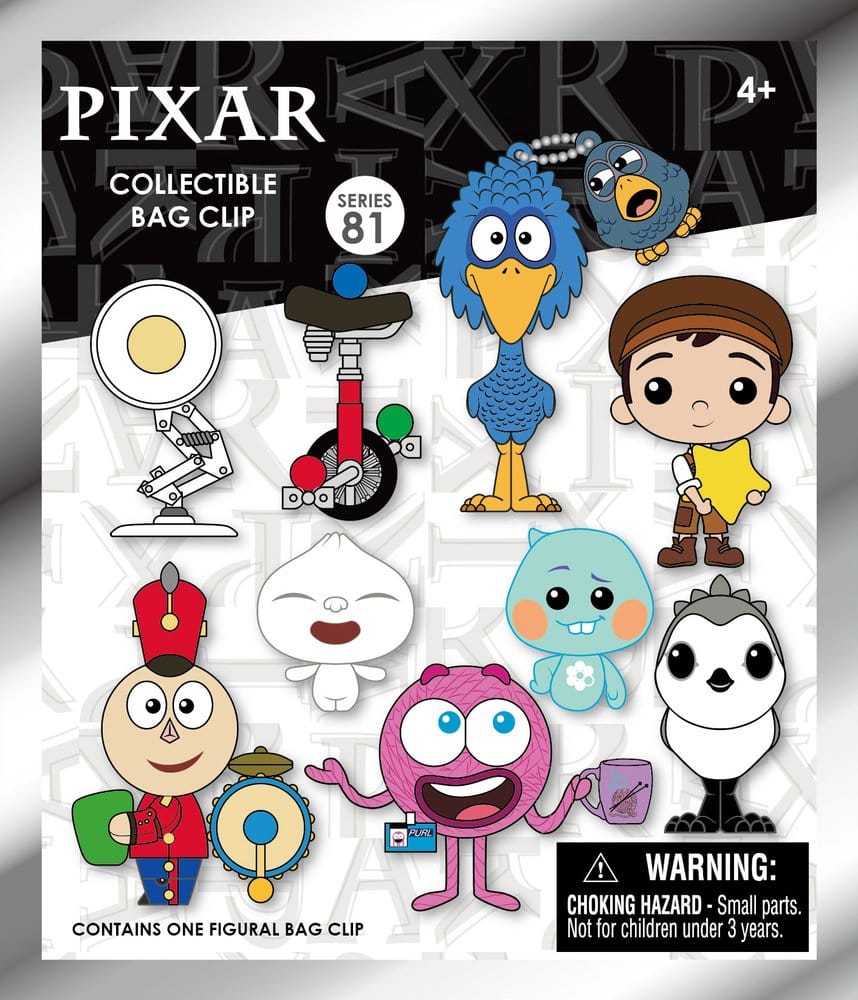 Pixar 3D PVC Bag Clips Series 82 Blind Bag Display (24)