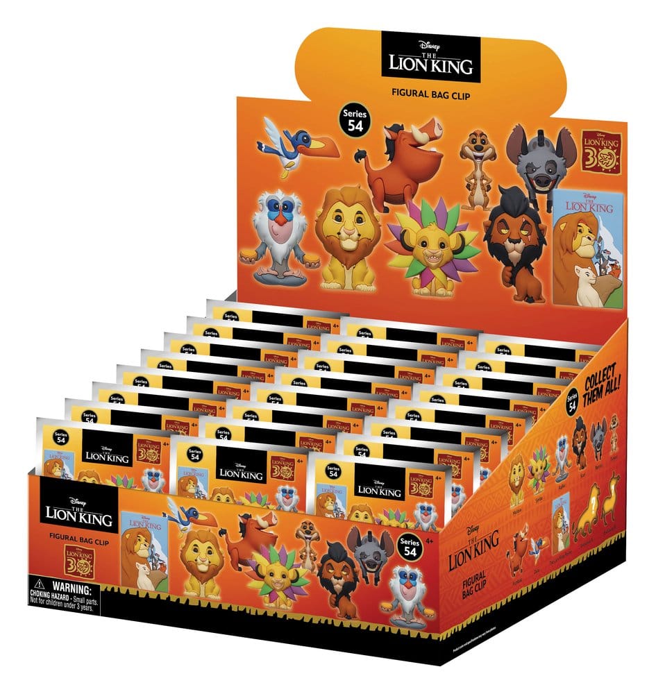 The Lion King 3D PVC Bag Clips Display (24)